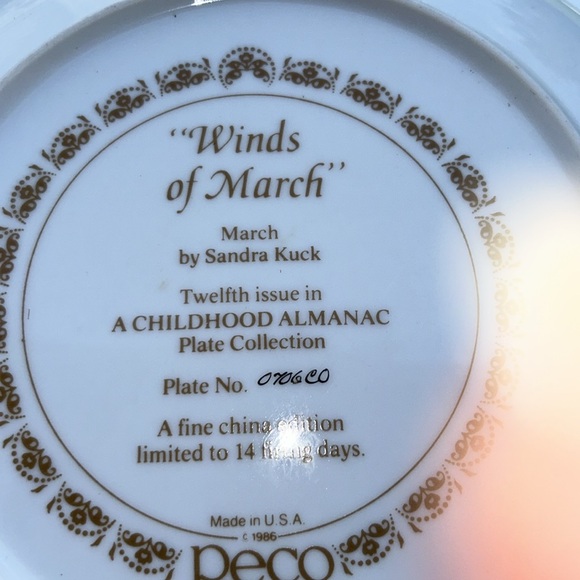 Reco Collection 1986 Made in USA Winds of March - Picture 4 of 5